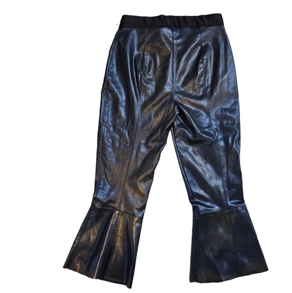 Bailey 44 Lupine Vegan Leather Kick Flare Pants - Picture 5 of 6